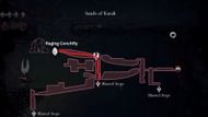 Fight the boss near the Coral Tower (Image via Team Cherry/ itzTizzle)